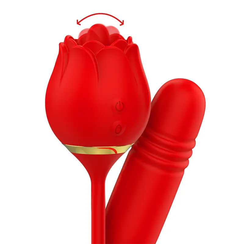 Vibromasseur double stimulation léchant Mia Double Pleasure - Mia
