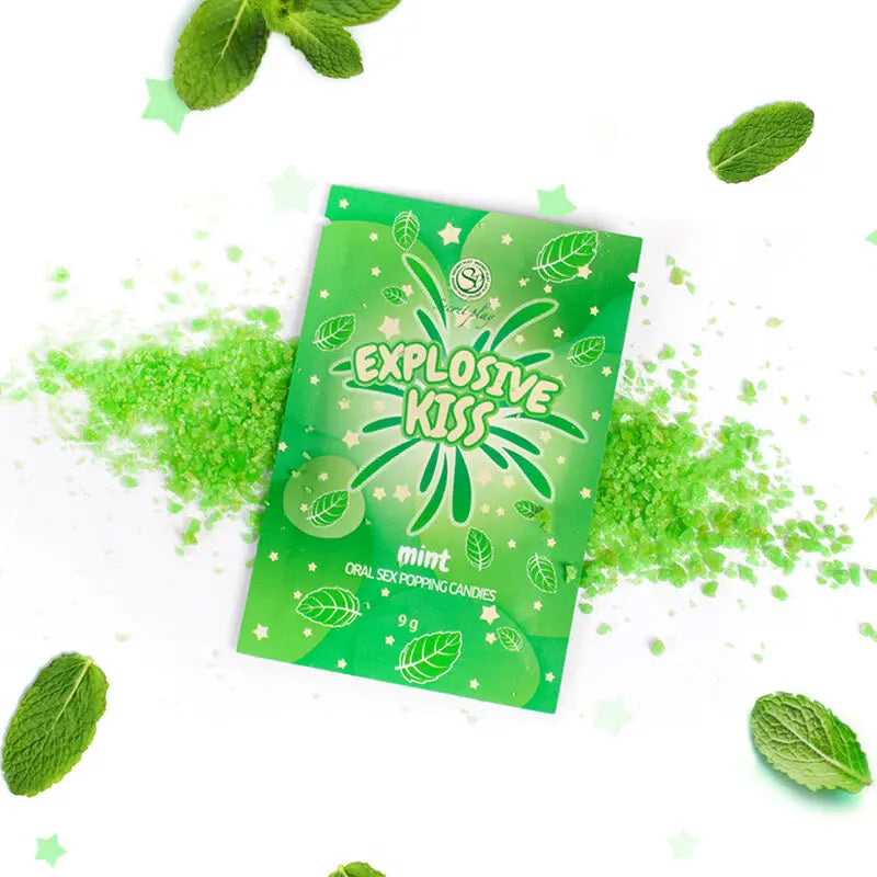 Secret Play - Bonbons Explosifs Sexe Oral - Saveur Menthe
