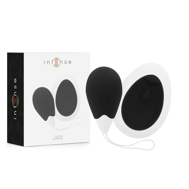 Oeuf Vibrant Télécommandé Intense JAN Noir - Intense