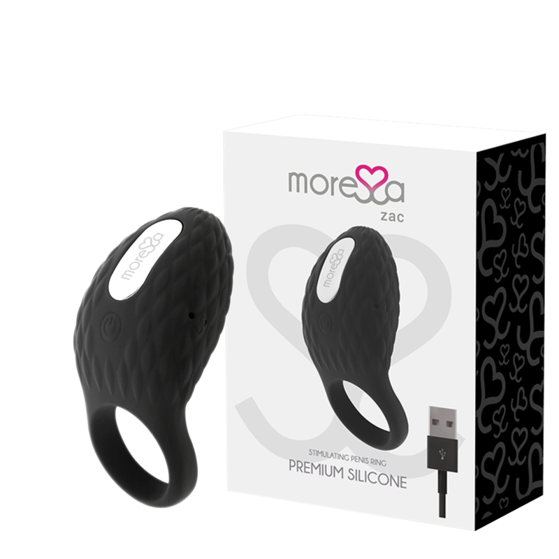 Anneau Vibrant Rechargeable Zac Premium - Moressa