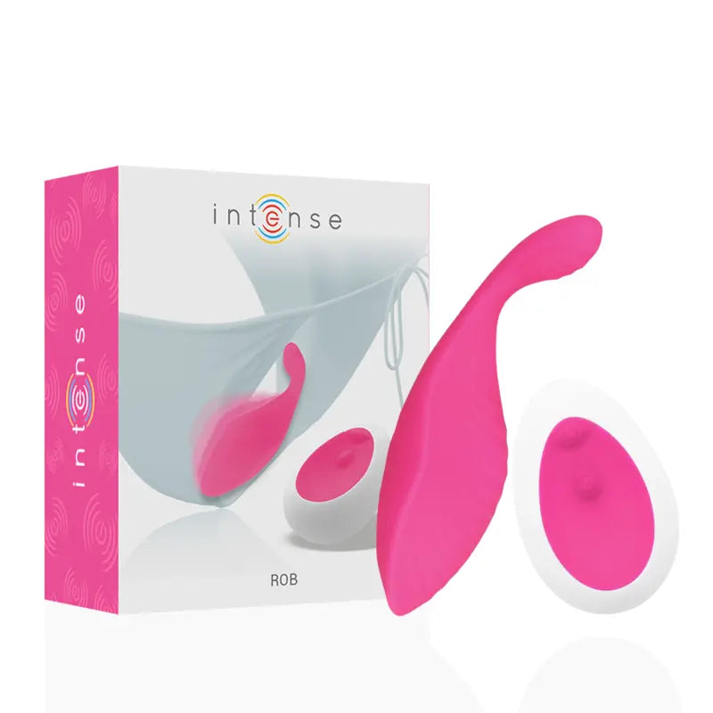 Vibro Culotte Intense Panty Télécommandé Rose - Rob