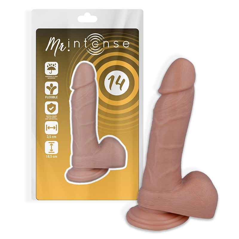 Mr intense - 14 pénis réaliste 18.5 cm -o- 3.8 cm - MR. INTENSE