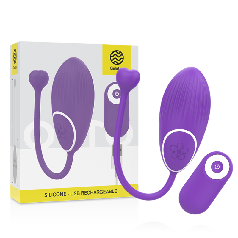 Stimulateur couple Otto Click&Play lilas - Galatea - GALATEA