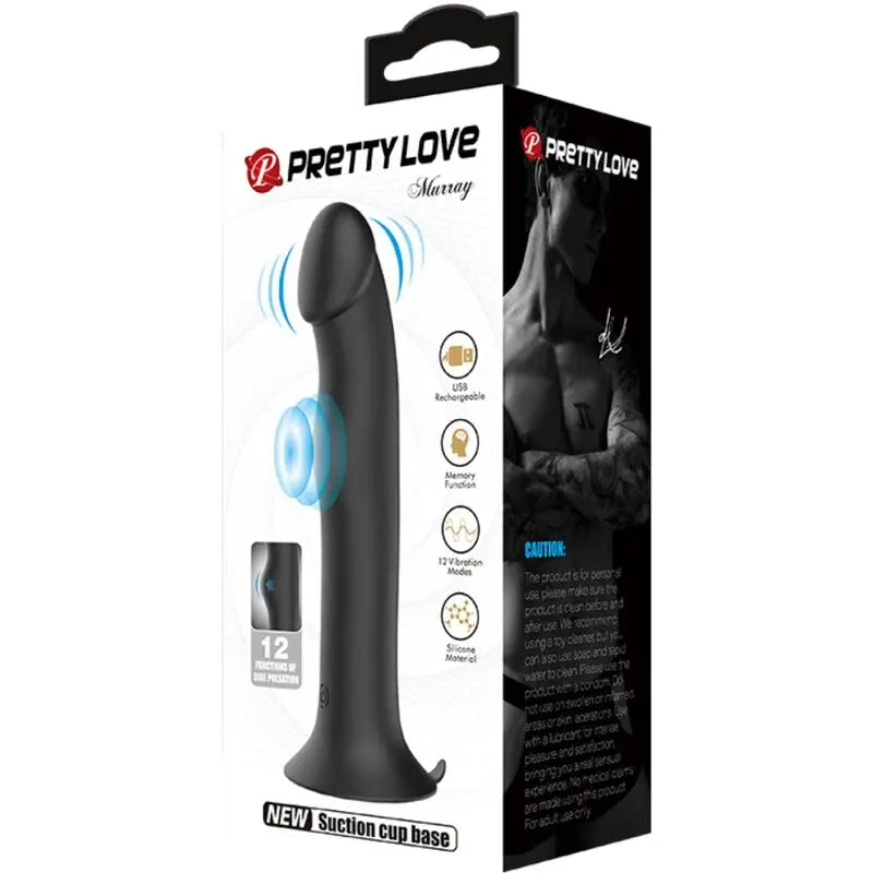 Vibrateur Murray Ondes Stimulantes Noir - Pretty Love - PRETTY LOVE FLIRTATION