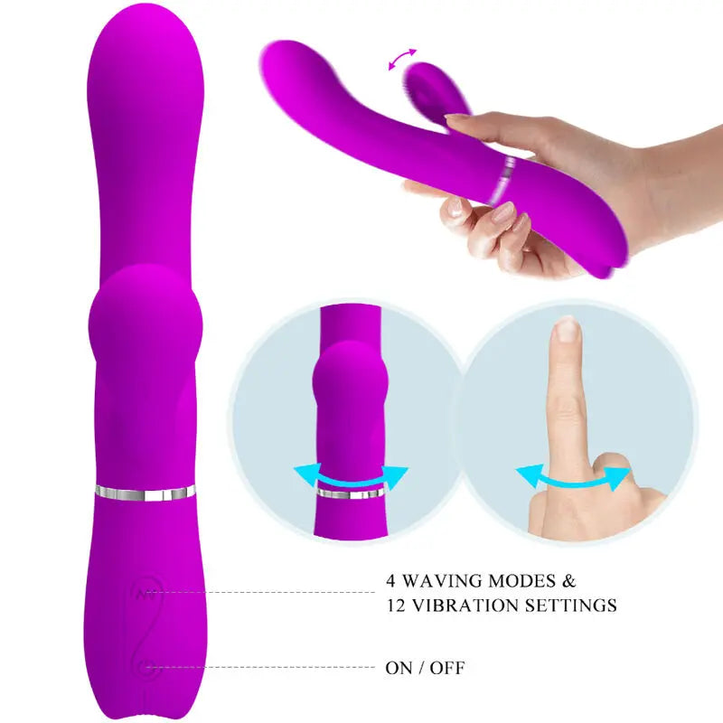 Vibrateur clitoridien Pretty Love violet - Pretty Love - PRETTY LOVE