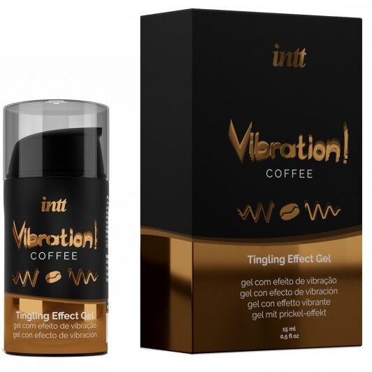 Gel Massage Chauffant Coffee Saveur Café 30ml - Intt