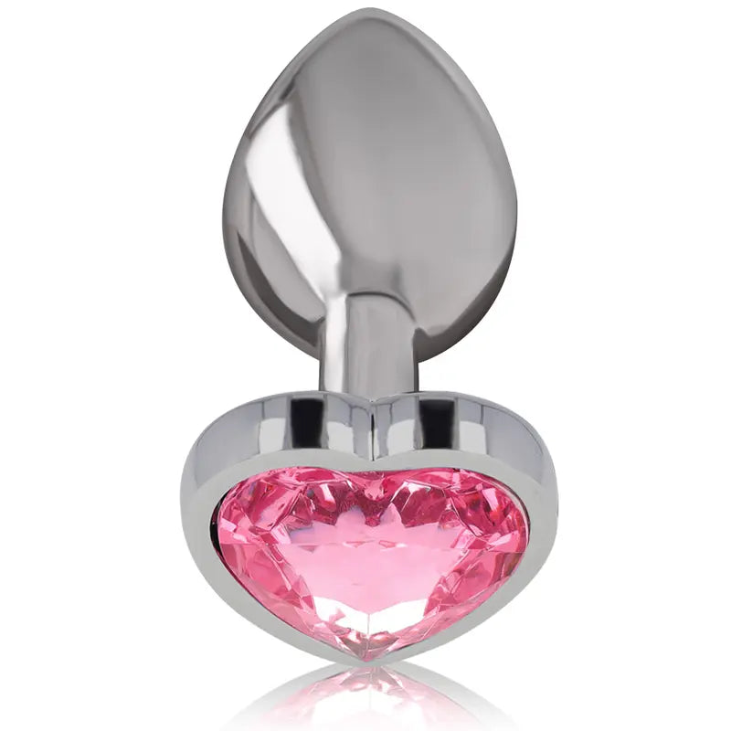 Plug Anal Métal Intense Diamond Jewel Rose Taille L - Intense