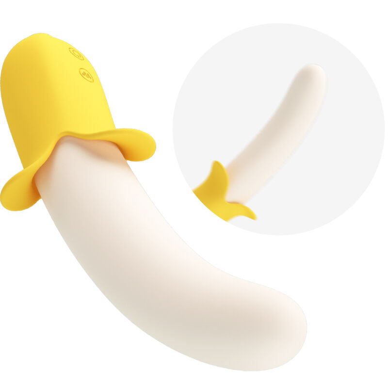Vibromasseur Banana Geek Super Power Noir - Pretty Love - PRETTY LOVE