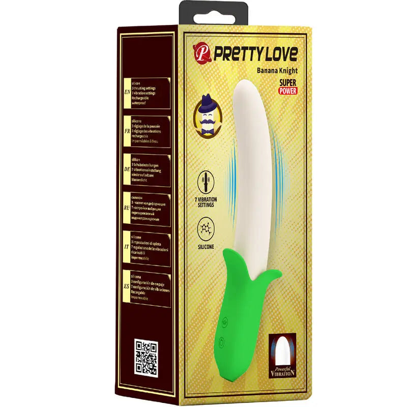 Vibrator Banana Knight Hellgrün - Pretty Love