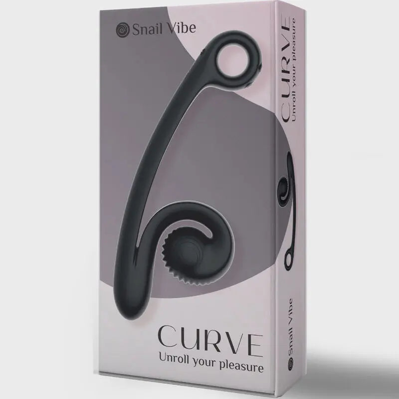 Vibromasseur courbe Snail Vibe Curve noir - Snail Vibe - SNAIL VIBE