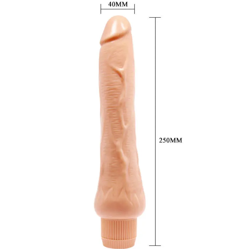 Realistischer XXL-Vibrator Fleischfarben 25cm - Baile