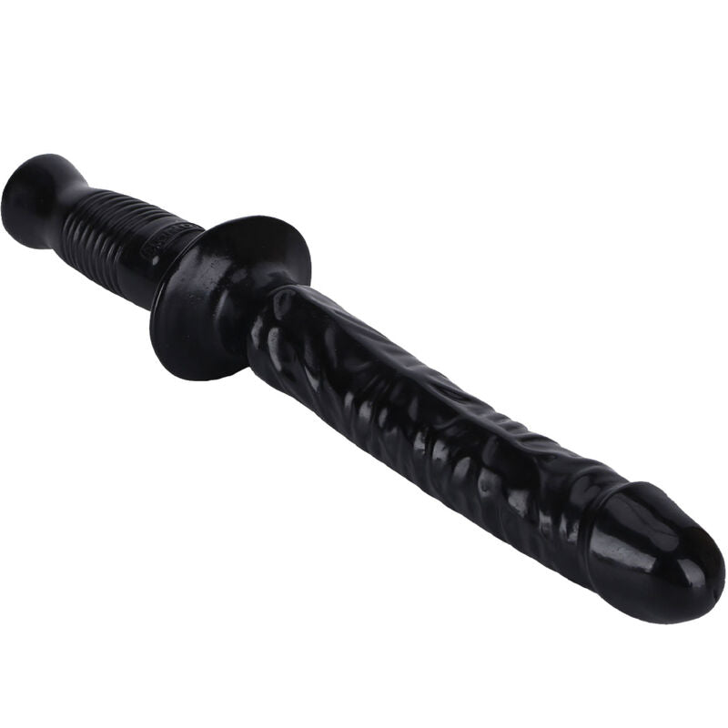 Gode XXL Réaliste Get Real Manhandler Noir 38cm - Get Real