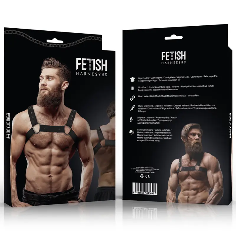 Harnais de Poitrine Sport Néoprène Réglable - Fetish Submissive