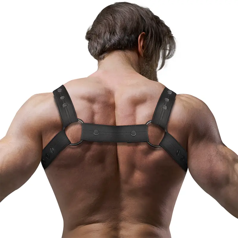 Harnais de Poitrine Sport Néoprène Réglable - Fetish Submissive