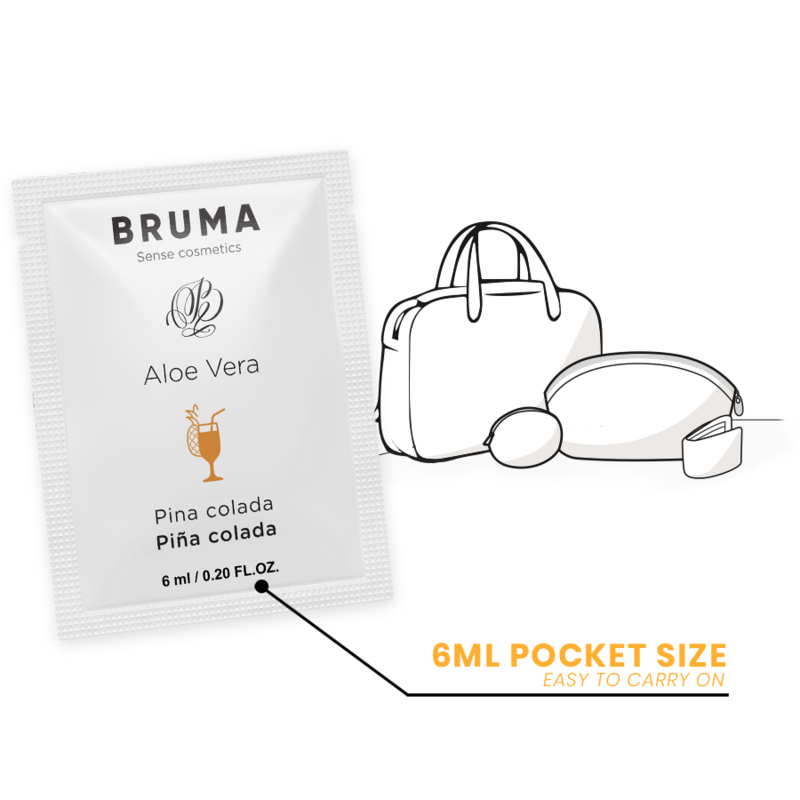 Gel Glissant Bruma Aloe Vera Pina Colada 6ml - Bruma