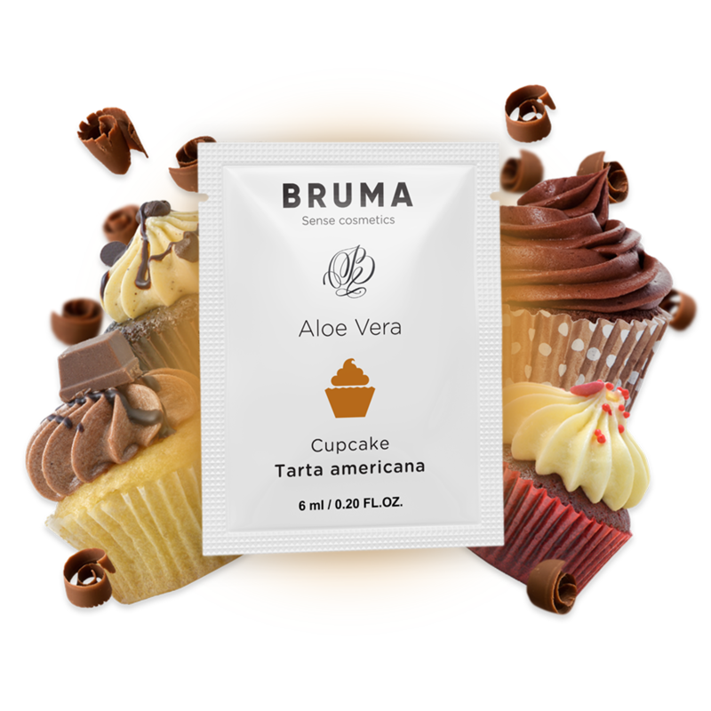Gel Glissant Bruma Aloe Vera Saveur Cupcake 6ml - Bruma