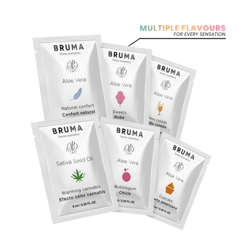 Gel Glissant Bruma Aloe Vera Saveur Cupcake 6ml - Bruma