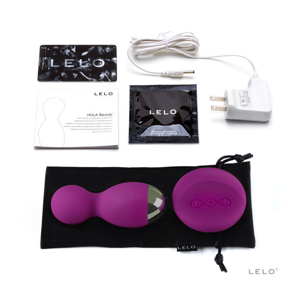 LELO - Boule de Geisha Vibrante Télécommandée HULA Beads - Rose