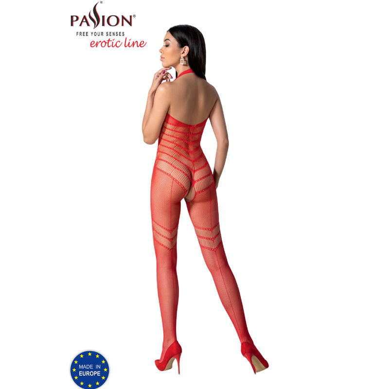 Bodystocking Blanc Résille BS100 Taille Unique - Passion
