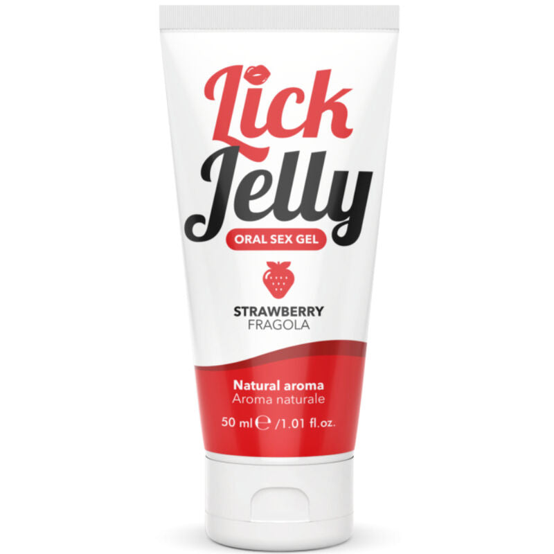 Intimateline - Lubrifiant Sucré Fraise Lick Jelly à base d’eau - 50 ml