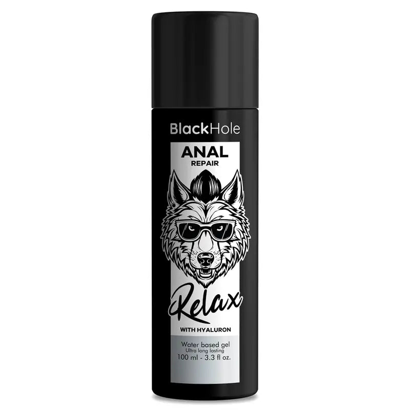 Black Hole - Lubrifiant Dilatateur Relax Réparation Anal à Base d’Eau - 100 ml
