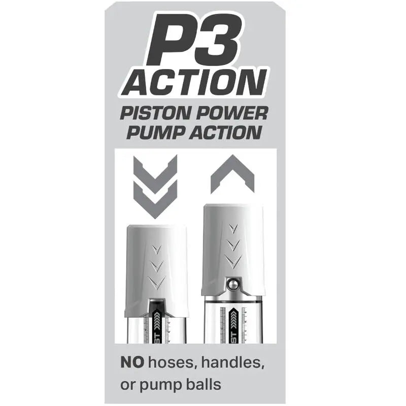 Pompe à Pénis Max Boost Manuelle Blanche - Pump Worx