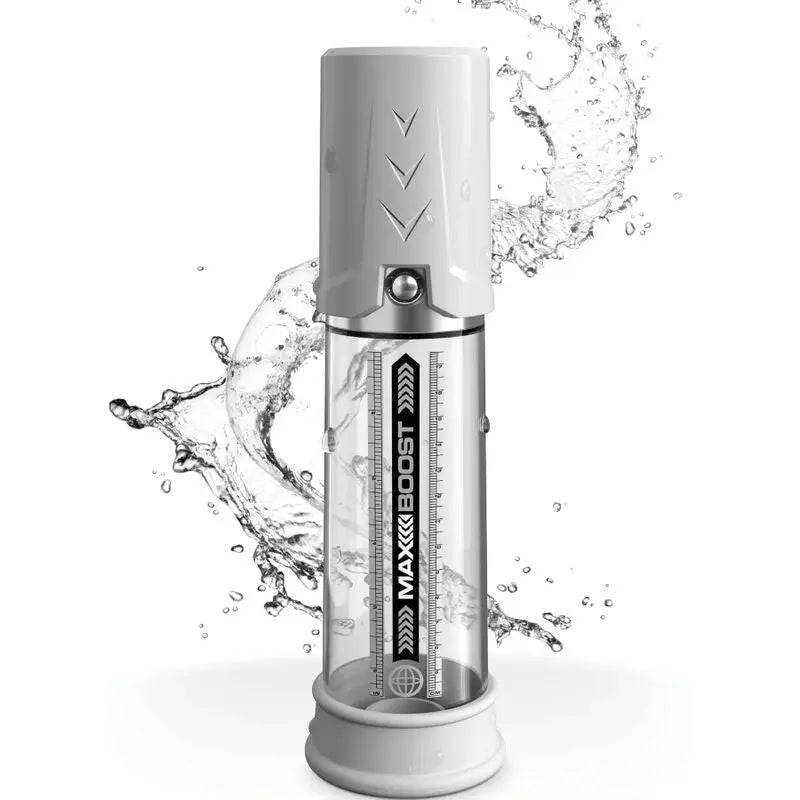 Pompe à Pénis Max Boost Manuelle Blanche - Pump Worx