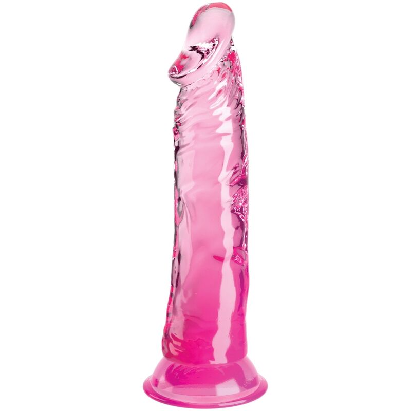 Gode Réaliste King Cock Clear 19,7 cm Rose - Pipedream
