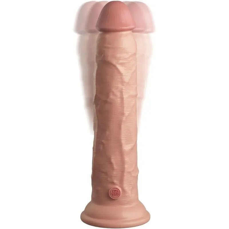 Realistischer Dildo Vibrierend King Cock Elite 23cm - Pipedream