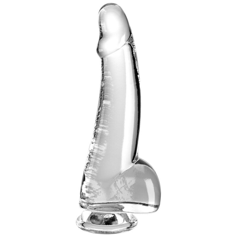Gode Réaliste King Cock Clear 15.2cm Transparent - Pipedream