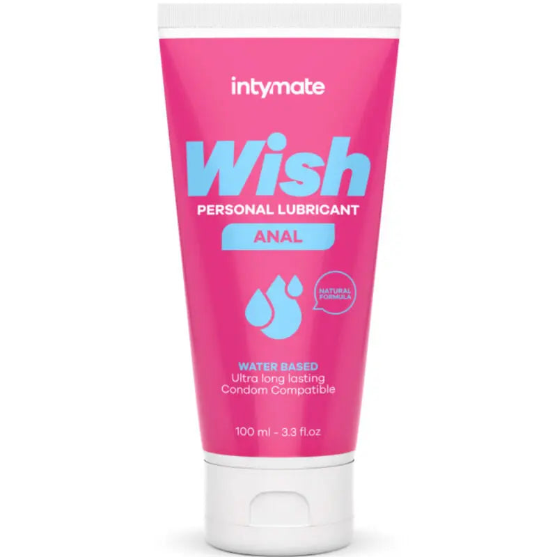 Intymate – Lubrifiant à Base d’Eau pour Sexe Anal Wish Anal – 100 ml