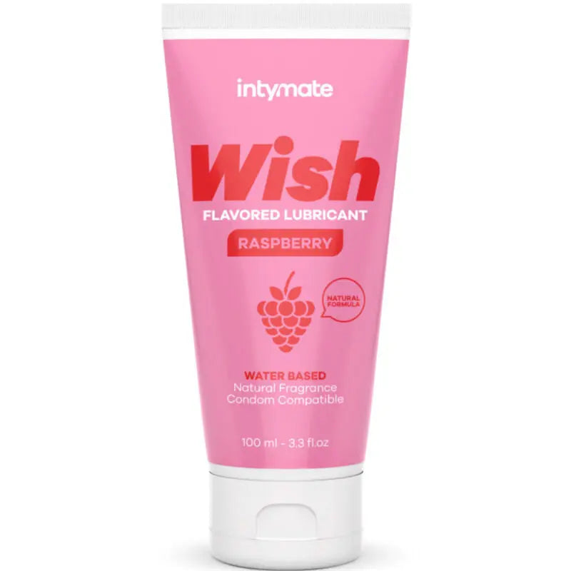 Intymate - Lubrifiant Aromatisé Frambroise à base d’eau - 100 ml
