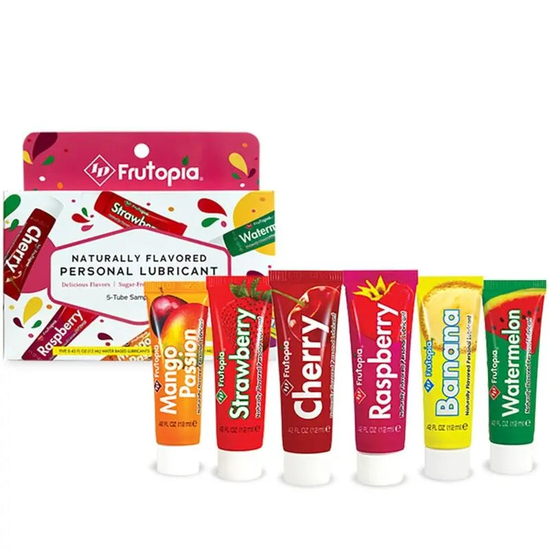 Lubrifiant Aromatisé ID Frutopia Assortiment 5 Saveurs - ID