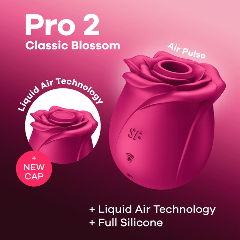 Stimulateur Clitoridien Pro 2 Modern Blossom Rose - Satisfyer