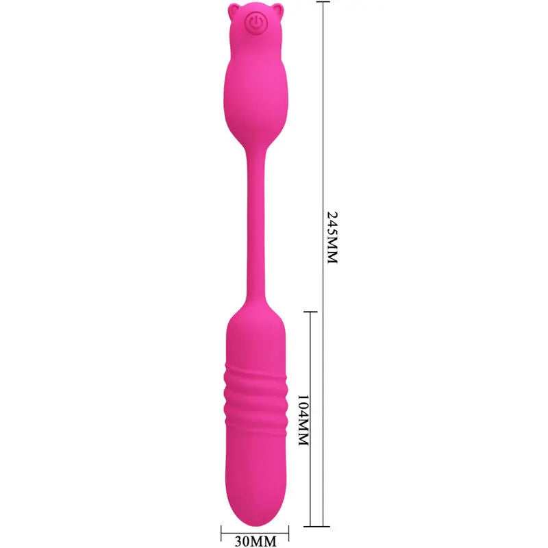 Balle Vibrante Nobikuma Silicone Rose - Pretty Love - PRETTY LOVE FLIRTATION
