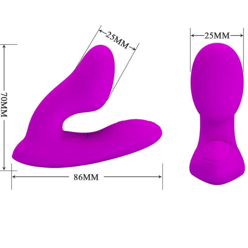 Stimulateur Clitoris et Point G Melvin - Pretty Love - PRETTY LOVE