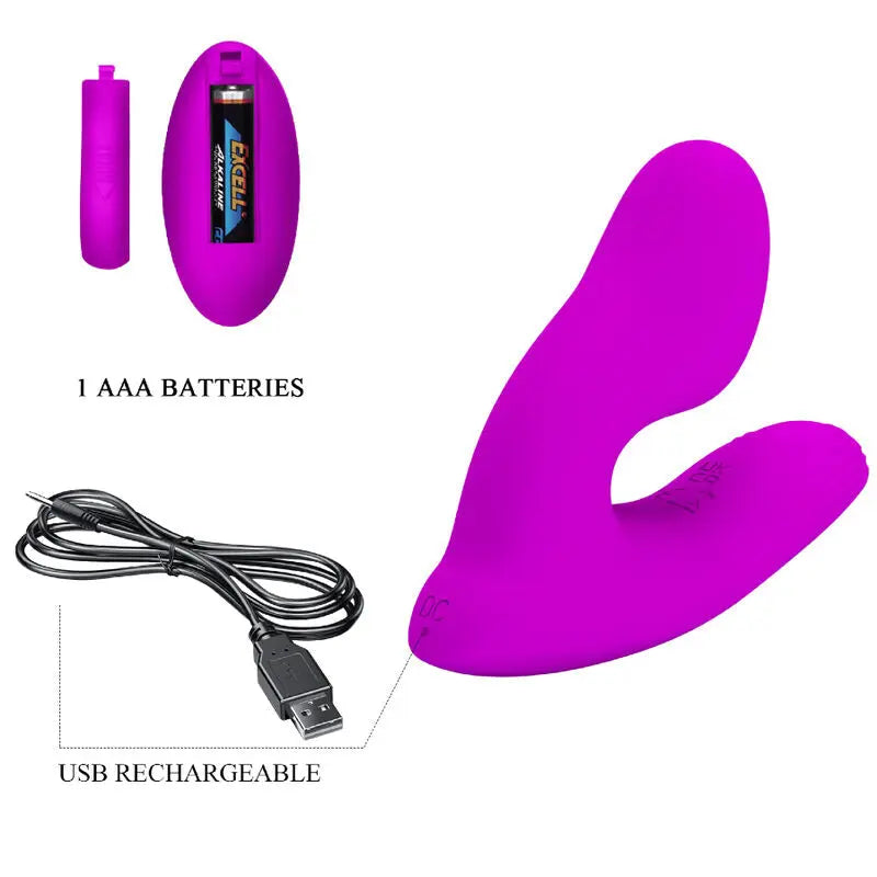 Stimulateur Clitoris et Point G Melvin - Pretty Love - PRETTY LOVE