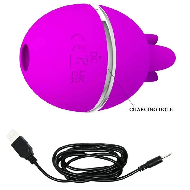 Vibrateur Stimulateur Gemini Ball Violet - Pretty Love - PRETTY LOVE FLIRTATION