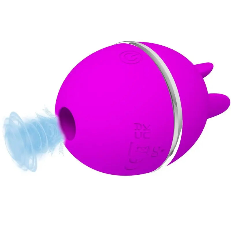 Vibrateur Stimulateur Gemini Ball Violet - Pretty Love - PRETTY LOVE FLIRTATION