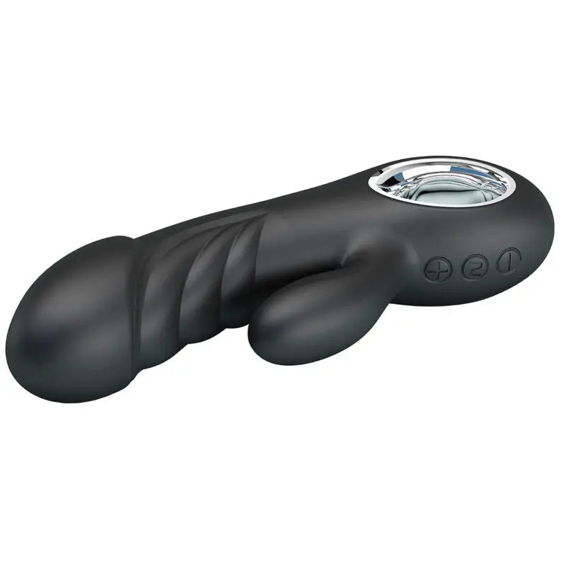 Vibromasseur Ansel Double Stimulation Noir - Pretty Love - PRETTY LOVE