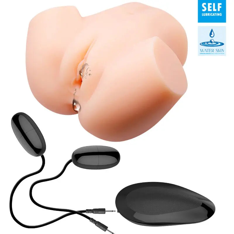Doppelöffnungs-Masturbator mit realistischem Design und Vibration - Crazy Bull