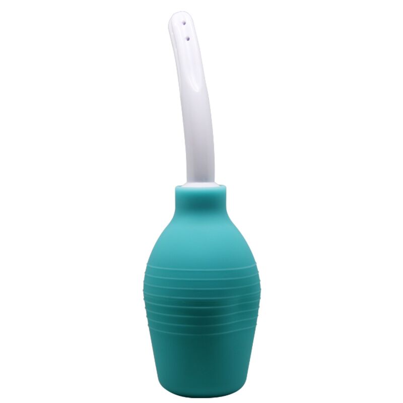 Mr Play Douche Anale en caoutchouc Bleu