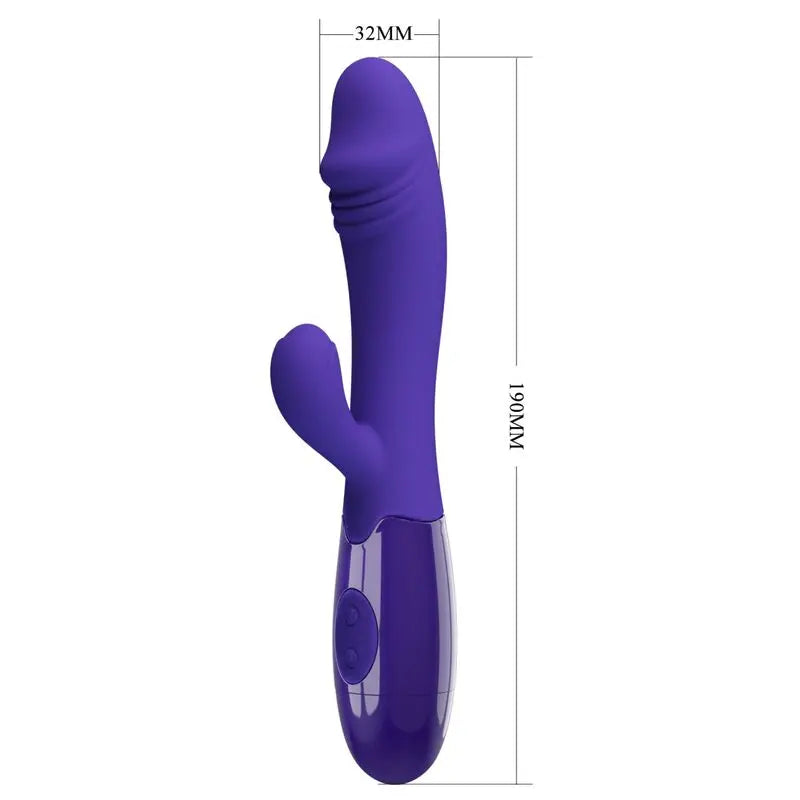 Stimulateur Point G Vibrateur Snappy Youth Violet - Pretty Love - PRETTY LOVE LED