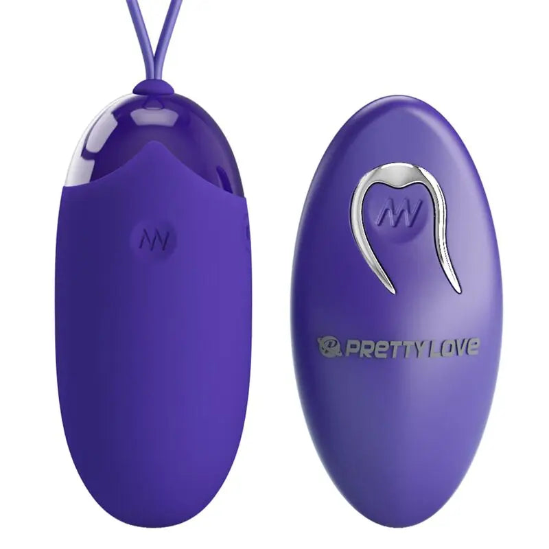 Pretty Love – Mini Oeuf Vibrant avec télécommande – Violet