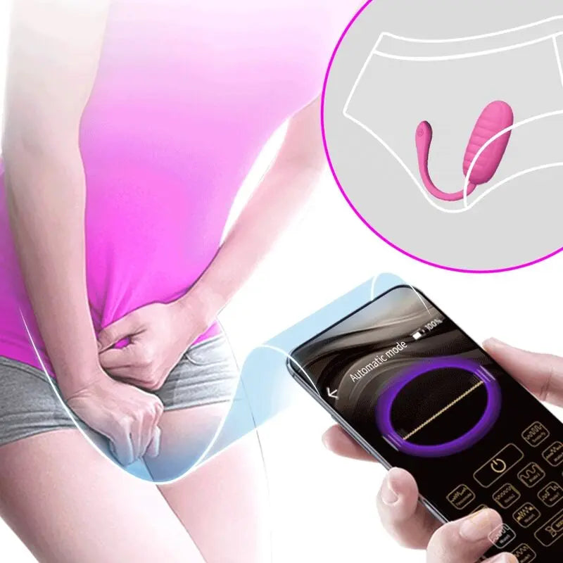 Pretty Love – Oeuf Vibrant Connecté à Distance – Rose