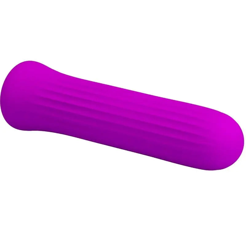 Pretty Love Mini Vibromasseur Blanche avec 12 Modes de Vibrations en Silicone Rose