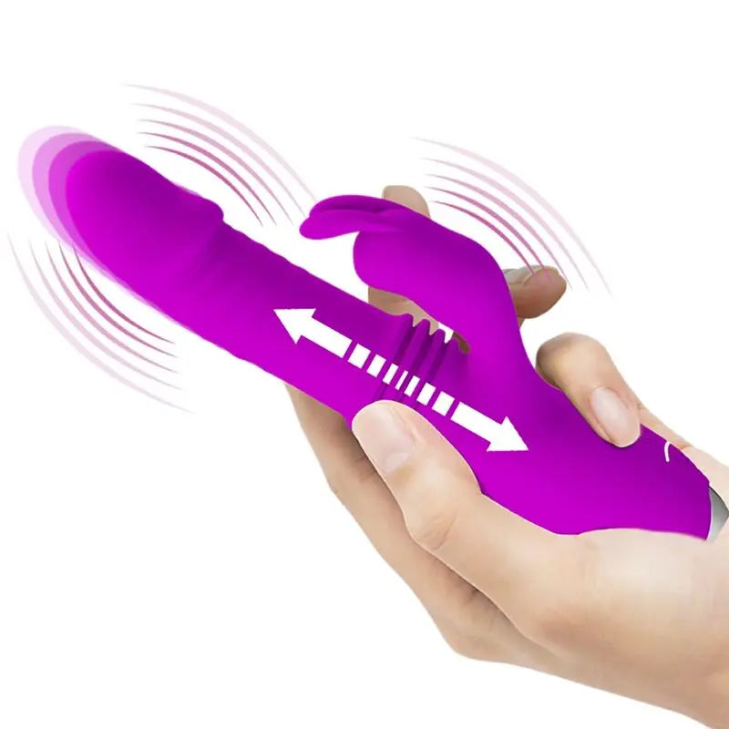 Vibrateur Lapin Rechargeable Dorothy Violet - Pretty Love