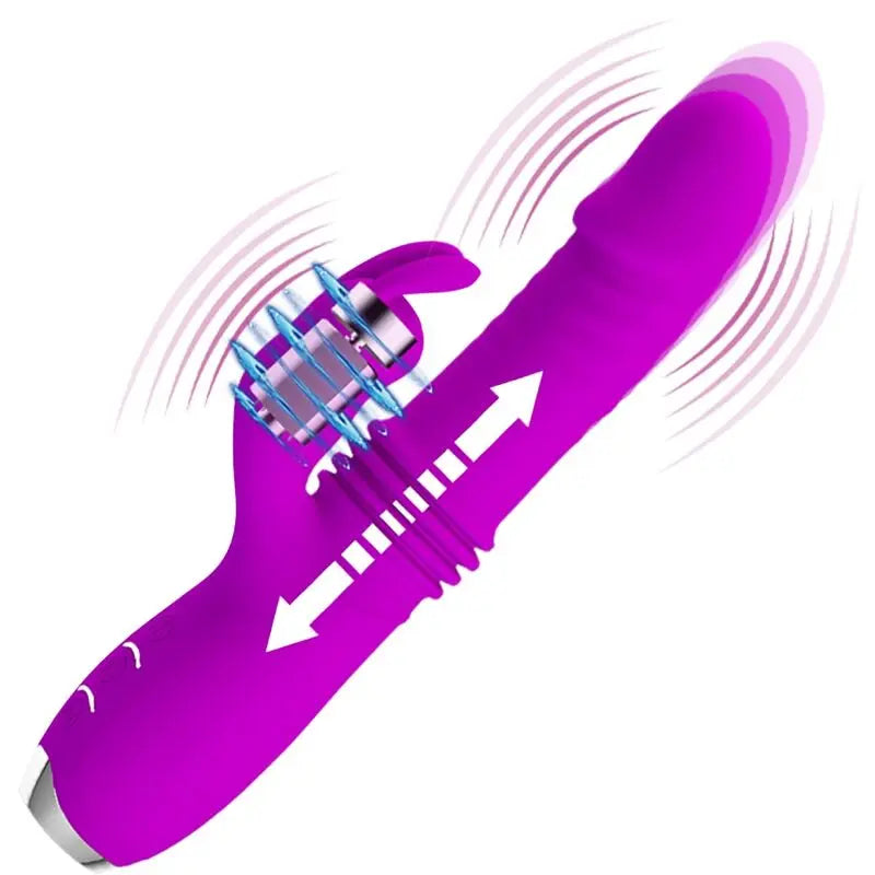 Vibrateur Lapin Rechargeable Dorothy Violet - Pretty Love