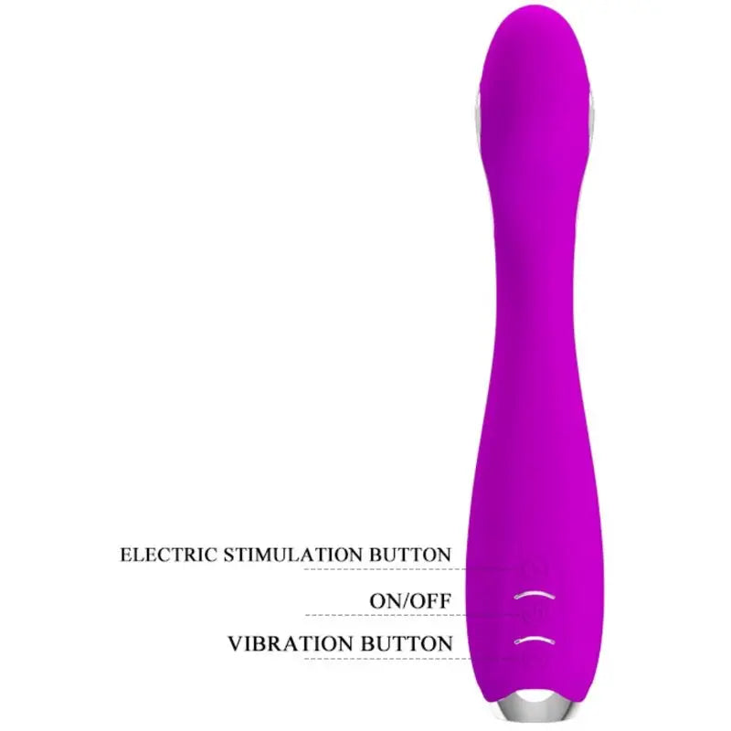 Vibrateur Électrochoc Rechargeable Hector Violet - Pretty Love - PRETTY LOVE FLIRTATION