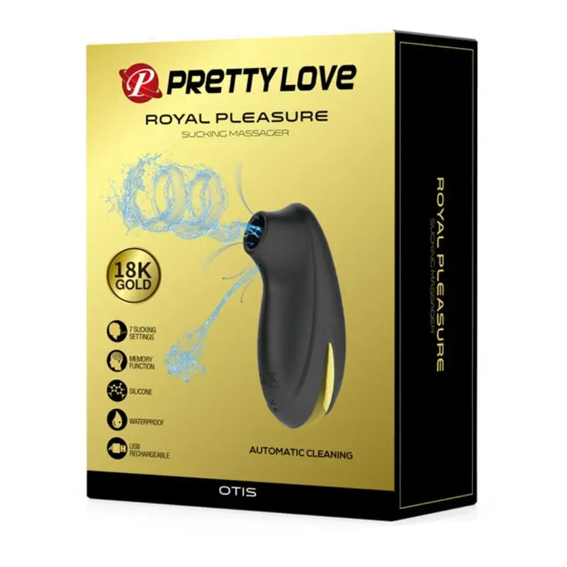 Stimulateur Clitoridien Pretty Love Aspiration Luxe Noir